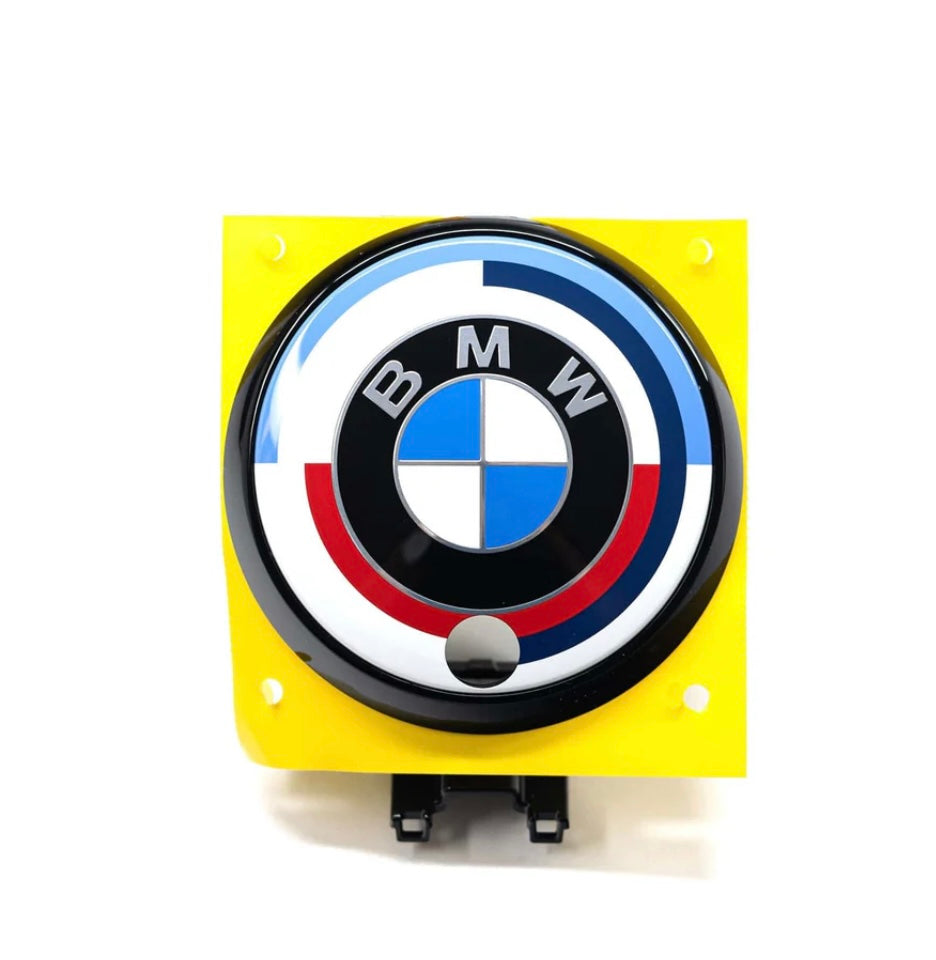 Genuine BMW G22 G23 G82 G83 82mm 50th Anniversary Rear Boot Emblem (Inc. i4 M50, 430i, M440i & M4)