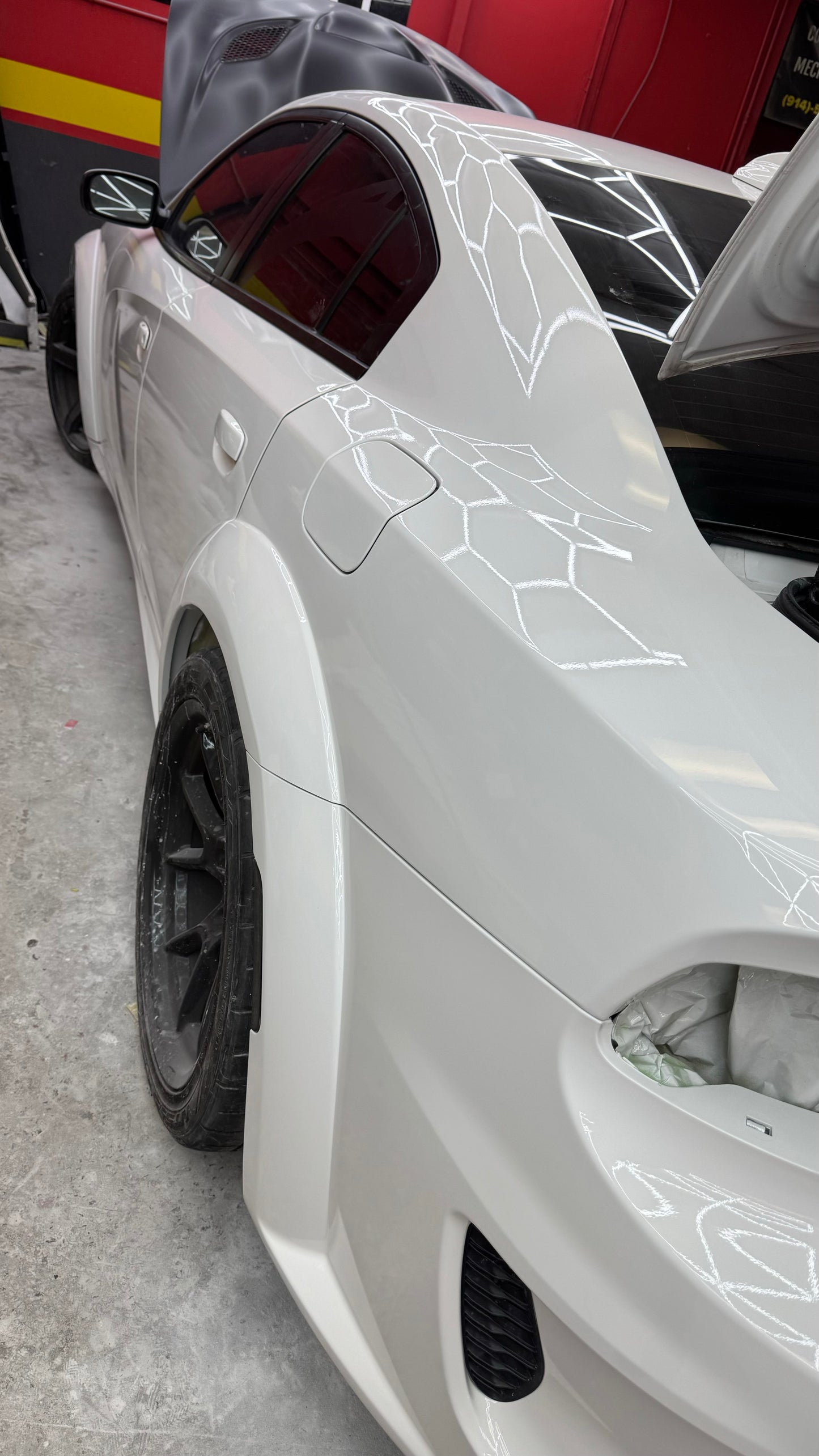 2015-2023 Dodge Charger Full Complete / SRT Hellcat Widebody Kit WITH PAINT & INSTALLATION