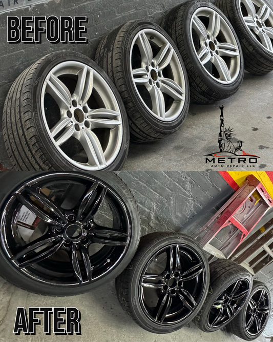 Wheels Powder Coating