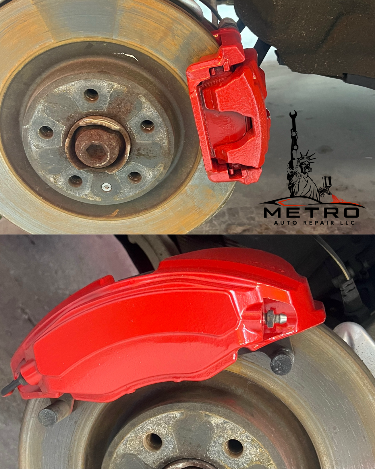 Brake Calipers Painting