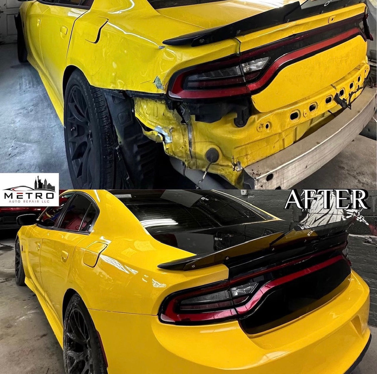 Driver/Passenger Side Quarter Panel Repair with Paint